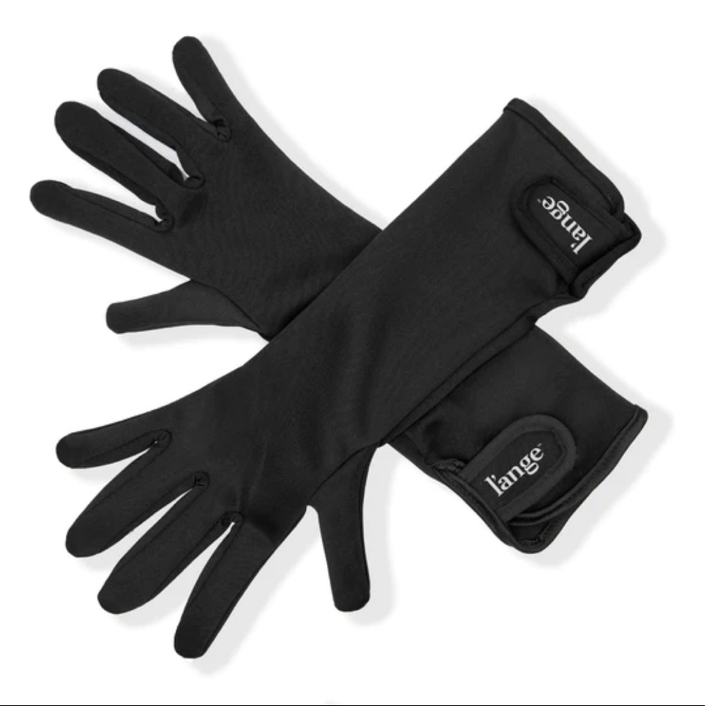 NWT L’ange Heat Protectant Gloves Black Curling Flat Iron Hair Styling B…